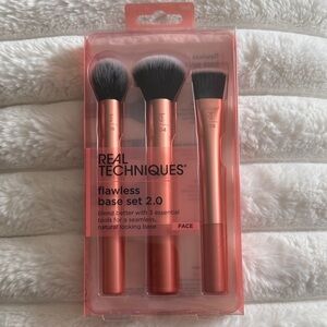 Real Techniques Flawless Base Set 2.0 - Orange Brushes